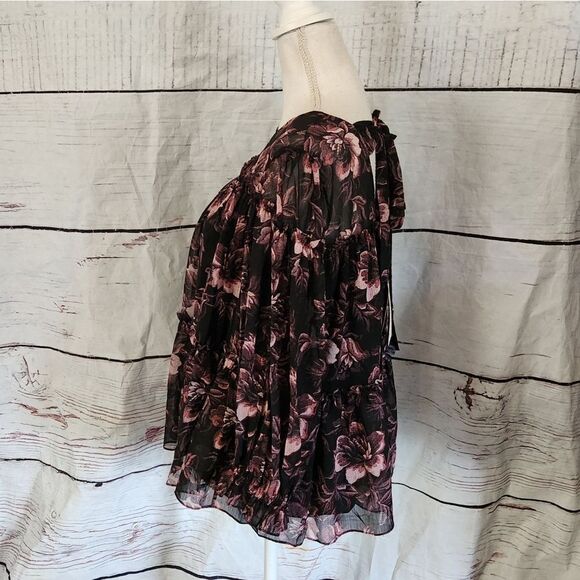 Ted Baker London Ballou Tiered Ruffle Blouse Size Medium NWT - Picture 4 of 7